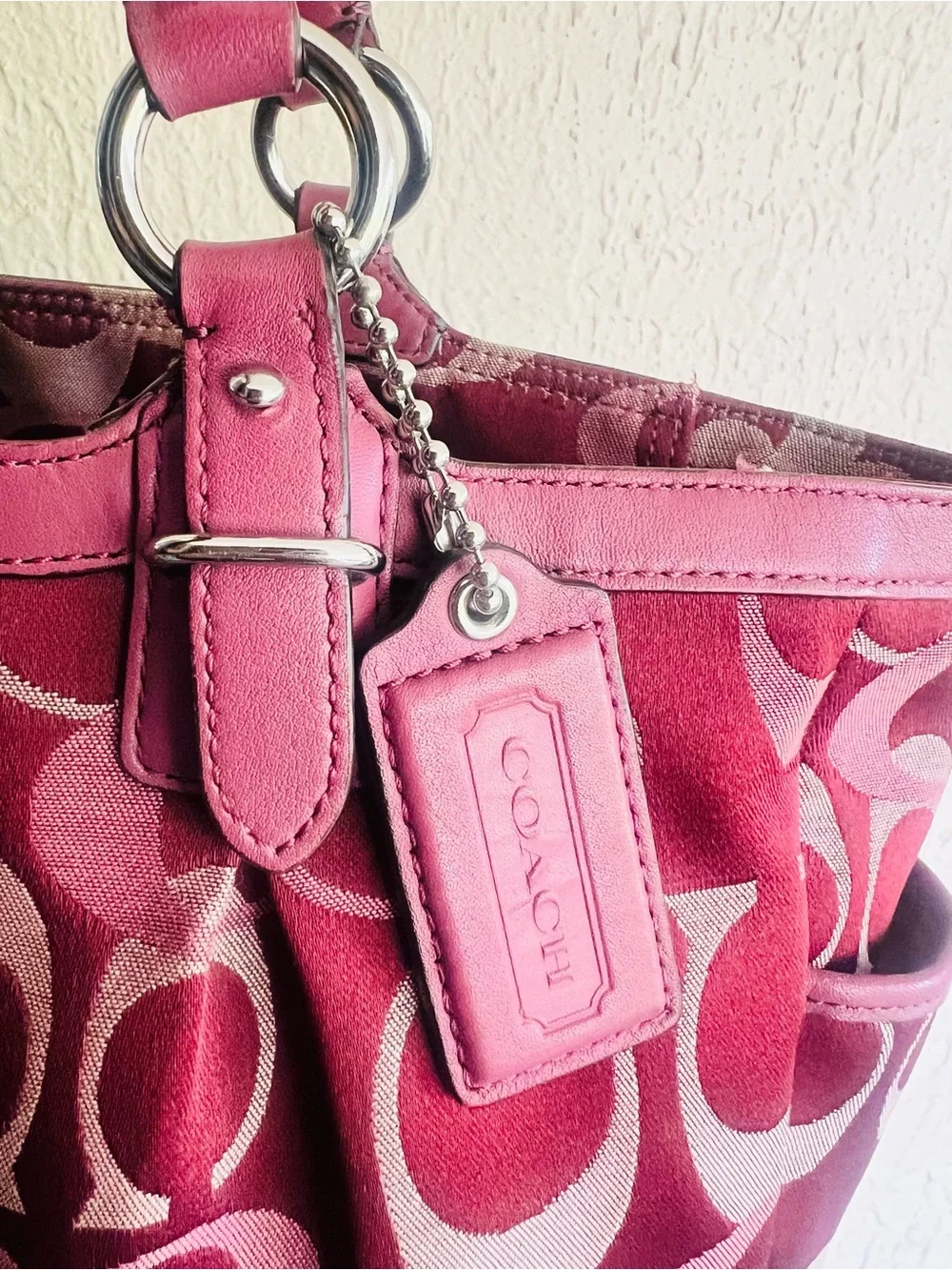 Coach Gallery Optic Signature Tote